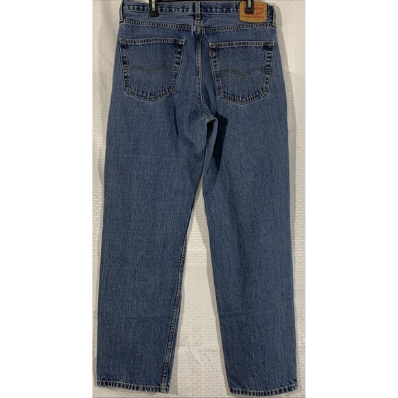 Levi’s 550 Relaxed Fit Straight Leg Jeans Mens 36x34 Excellent - Picture 4 of 10